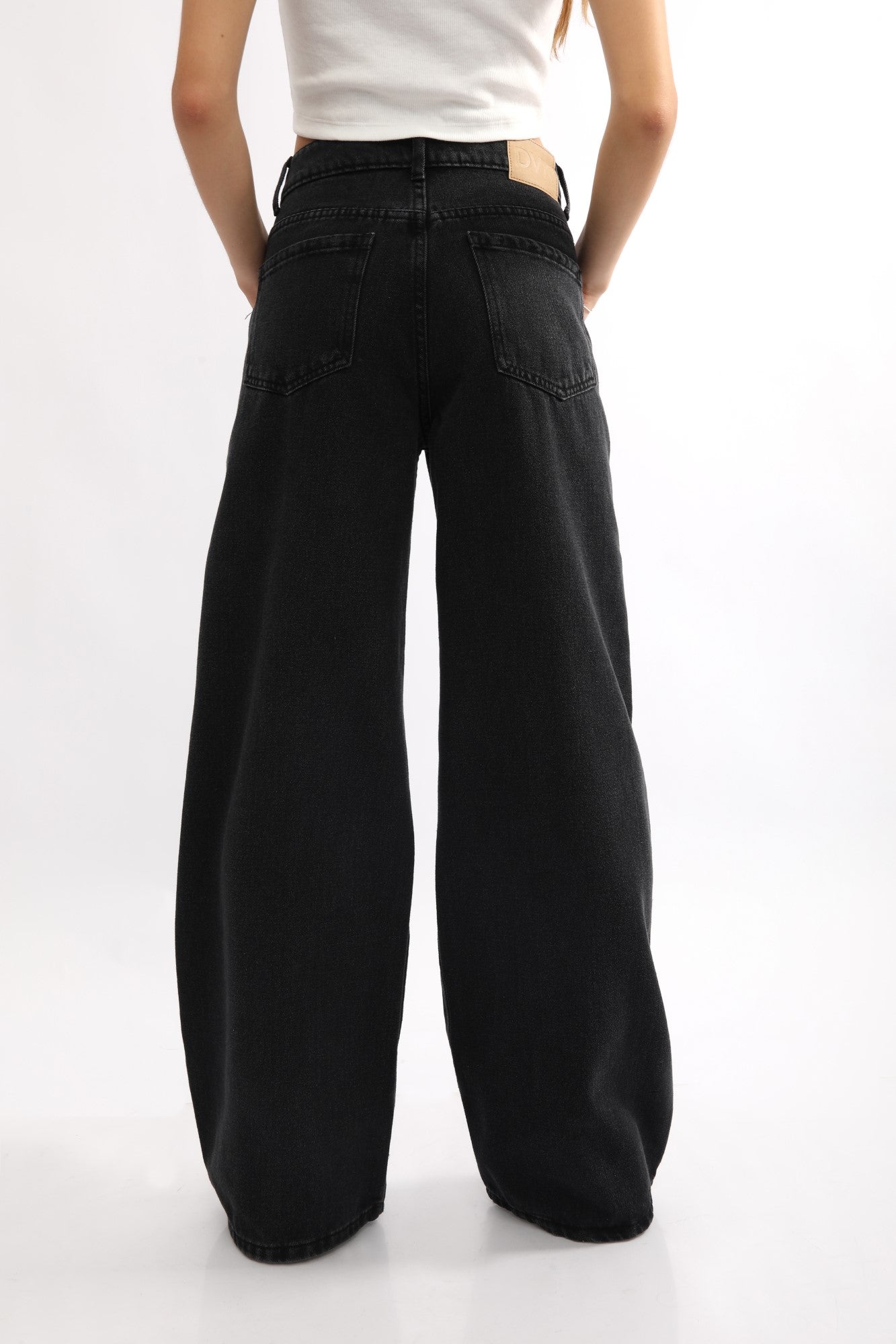 Jean para Mujer DVK WIDE LEG HIGH WAISTED WIDE LEG JEAN NGR