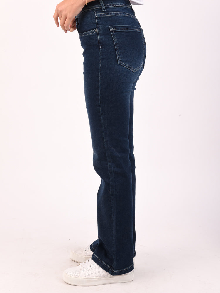 Jean para Mujer DVK HIGH RISE CAMPANILLA AZL