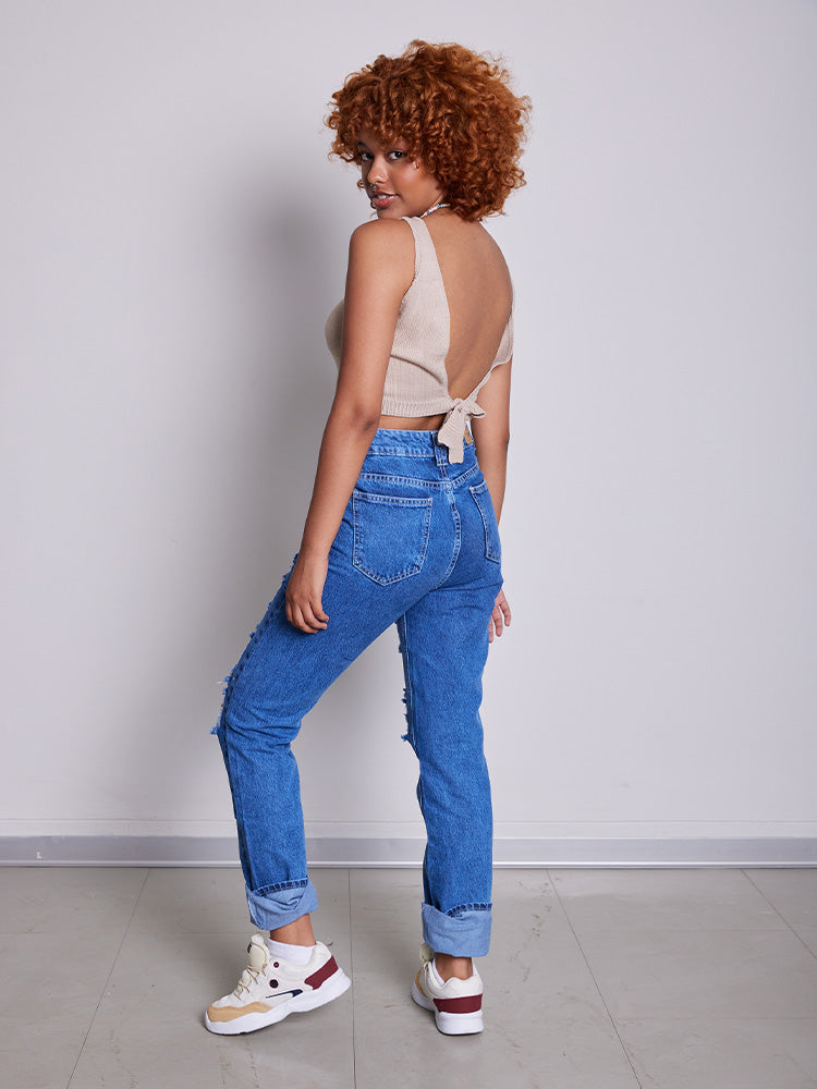 Jean para Mujer DVK RECTO AMALIA AZM