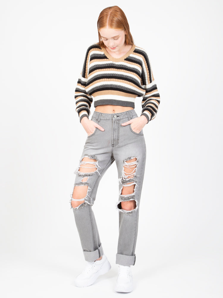 Jean para Mujer DVK RECTO AMALIA GRS