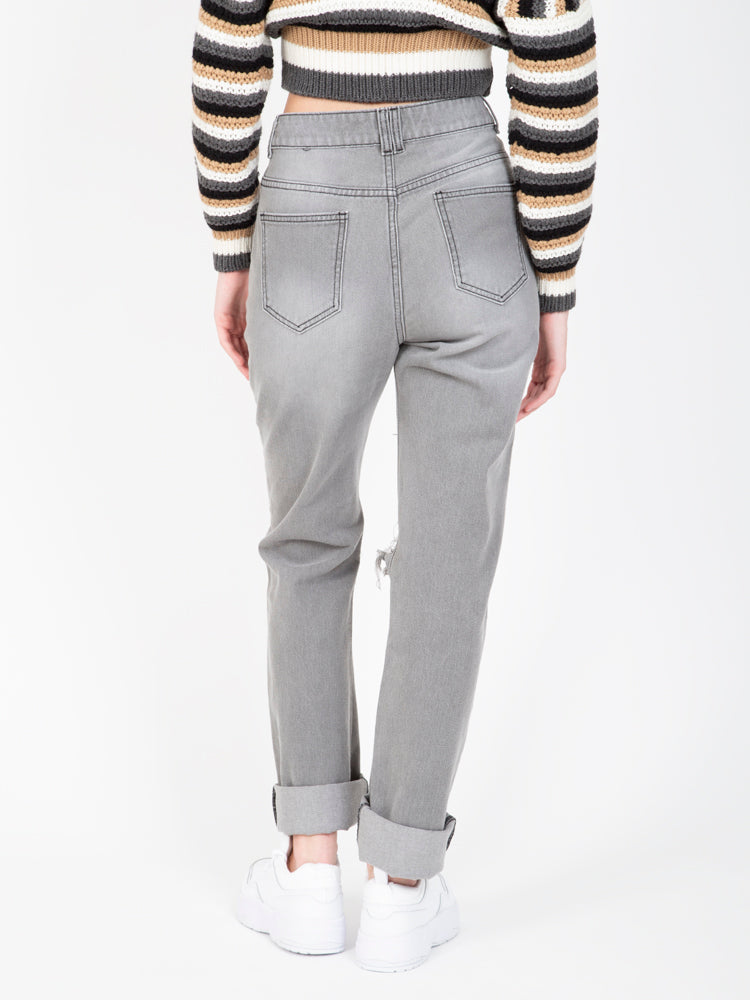 Jean para Mujer DVK RECTO AMALIA GRS