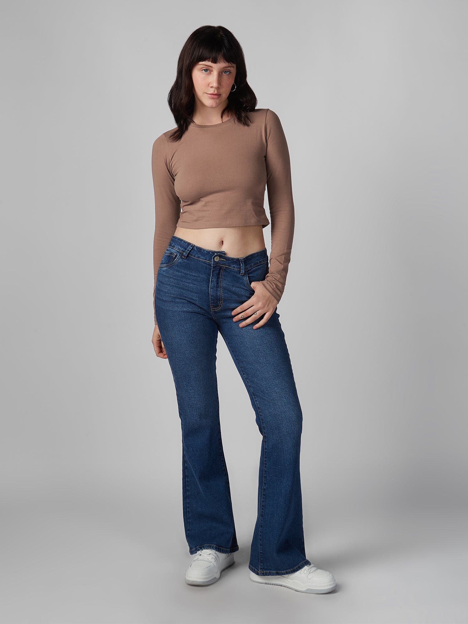 Jeans para Mujer DVK MID RISE FLARE JEAN Azul