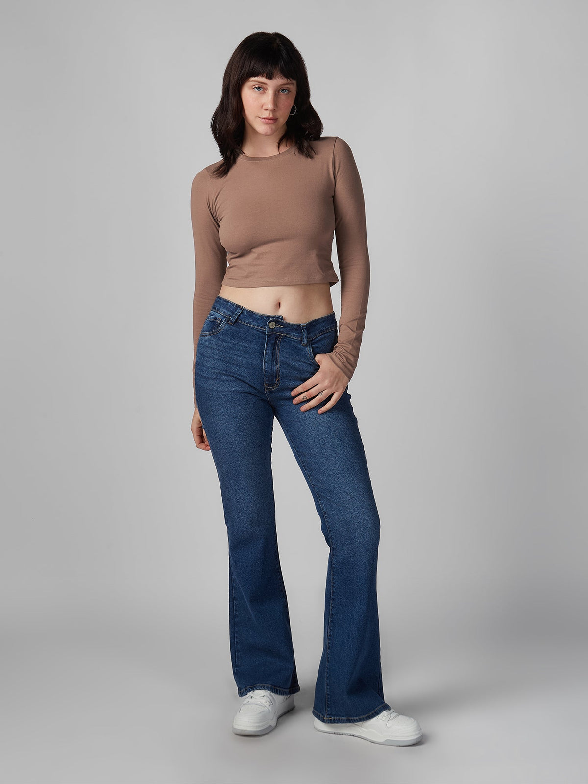 Jeans para Mujer DVK MID RISE FLARE JEAN Azul