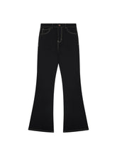 Cargar imagen en el visor de la galería, Jean para Mujer DVK FLARE MID RISE FLARE JEAN NGR
