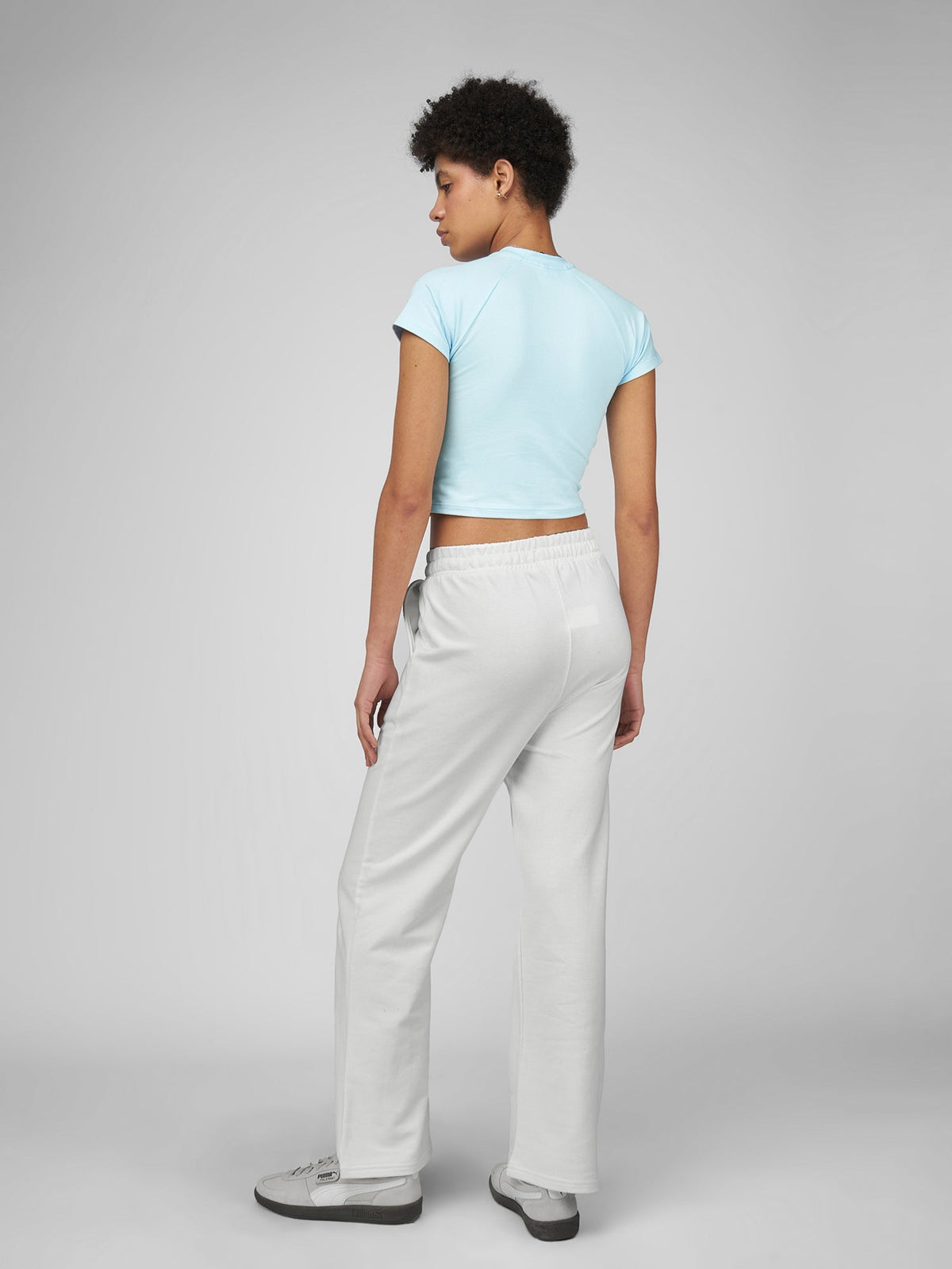 Jogger para Mujer DVK WIDE LEG JOGGER WHT