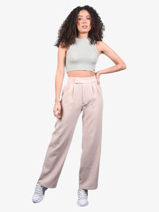 Pantalón para Mujer DVK HIGH RISE BERA BGE