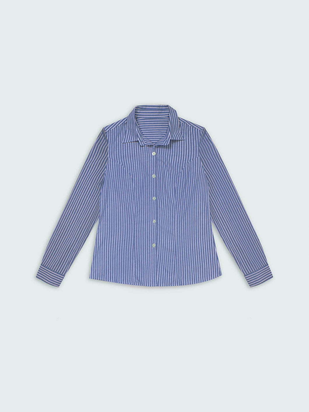 Camisa para Mujer DVK RELAXED CLASSIC BLOUSE DV-SH-00045 AZL