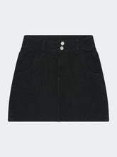 Cargar imagen en el visor de la galería, Falda para Mujer DVK MOLLY DENIM SKIRT BLK
