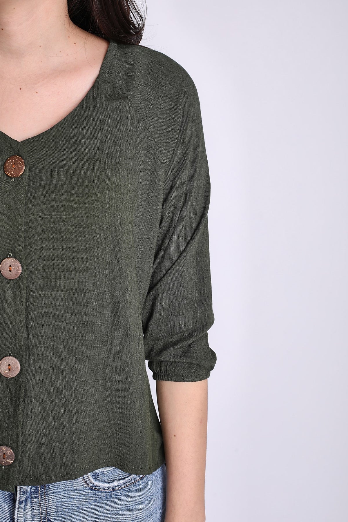Blusa para Mujer DVK BALLOON Verde