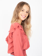 Cargar imagen en el visor de la galería, Blusa para Mujer DVK ALESSANDRA Naranja
