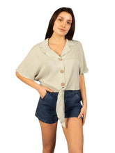 Cargar imagen en el visor de la galería, Camisa para Mujer DVK MANGA CERO VALE MTA
