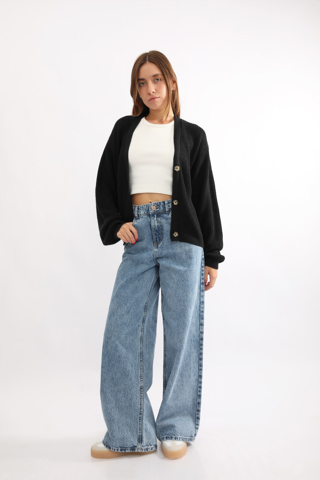 Chompa para Mujer DVK SWEATER BASIC SWEATER NGR