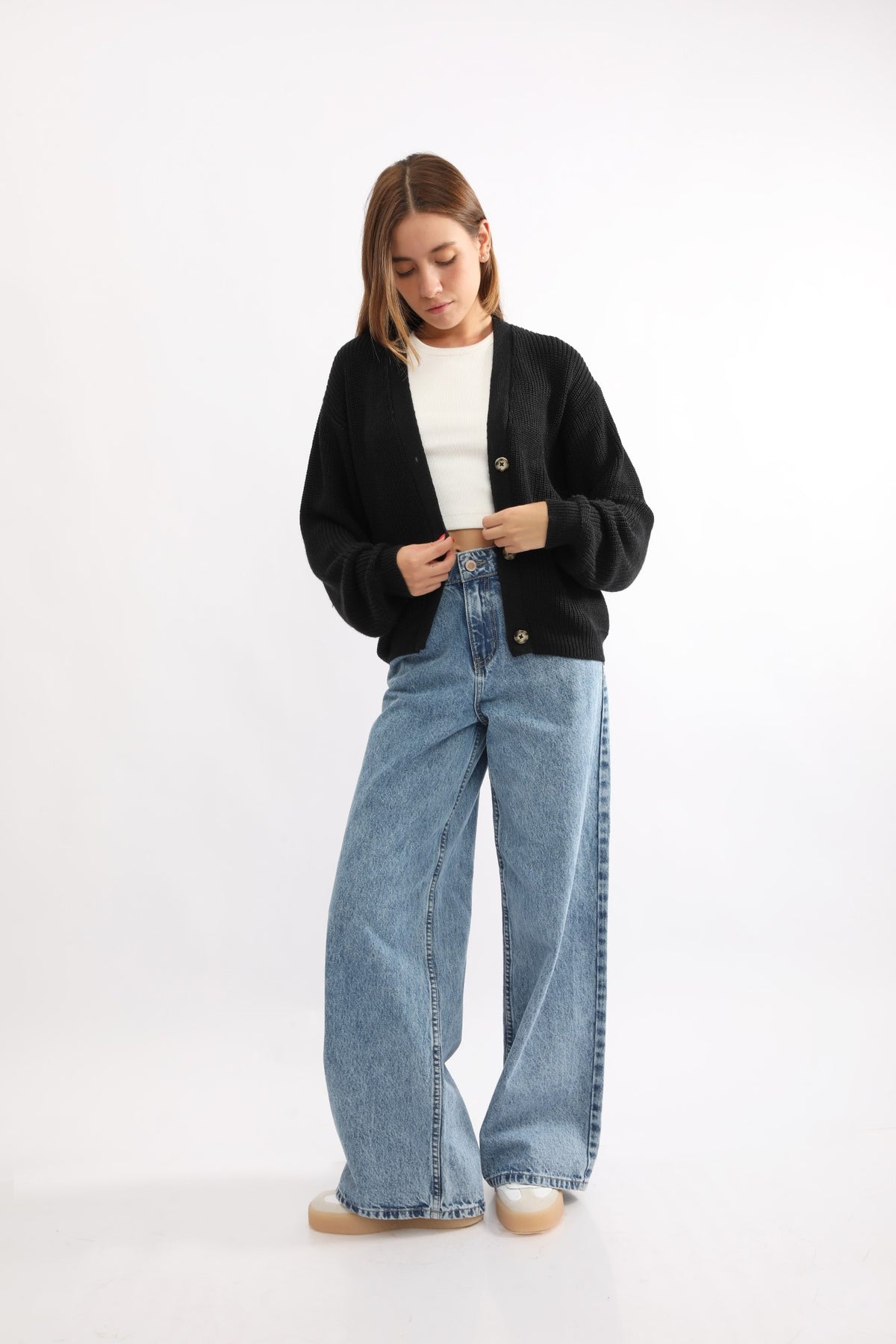 Chompa para Mujer DVK SWEATER BASIC SWEATER NGR