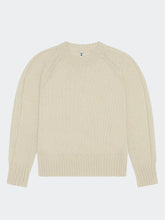 Cargar imagen en el visor de la galería, Chompa para Mujer DVK PREMIUM KNIT BABY ALPACA WHT
