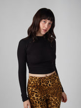 Cargar imagen en el visor de la galería, Top para Mujer DVK TOP LS VERA TOP NGR
