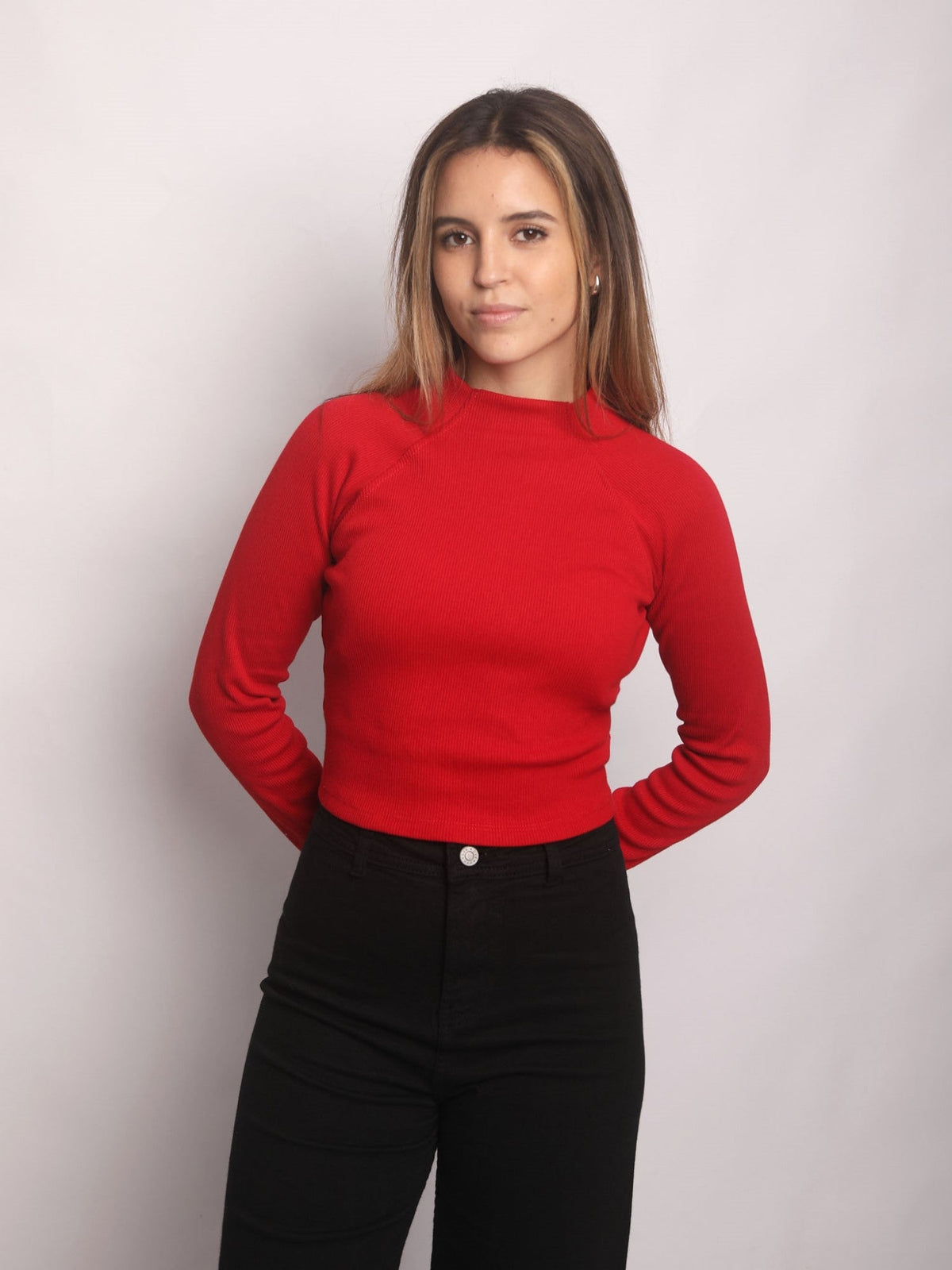 Top para Mujer DVK TOP LS VERA TOP ROJ