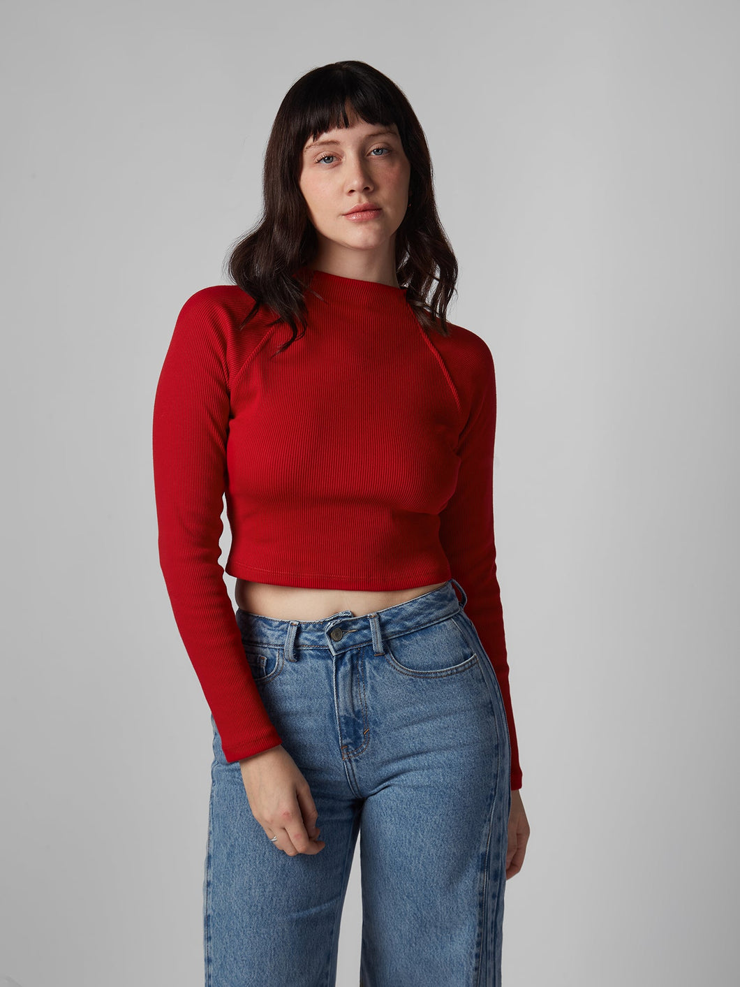 Top para Mujer DVK TOP LS VERA TOP ROJ