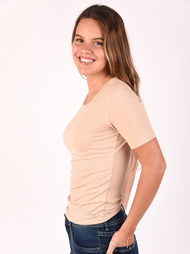 Top para Mujer DVK MANGA CORTA ANA NUD