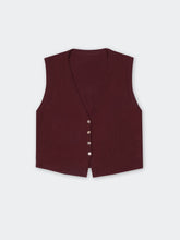 Cargar imagen en el visor de la galería, Top para Mujer DVK LUCKY KNIT TOP DV-TO-00055 BUR
