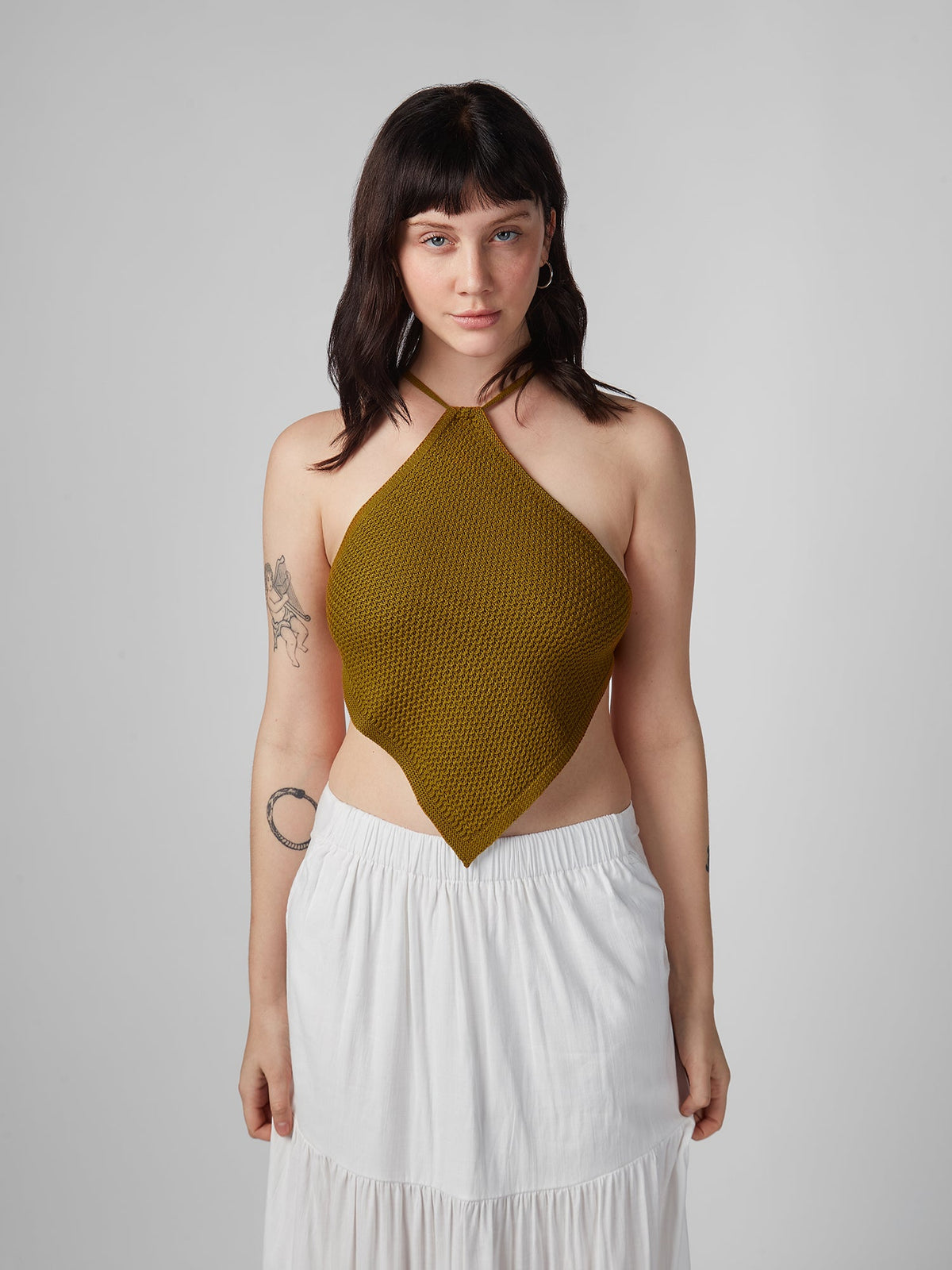 Top para Mujer DVK MODA DIAMOND KNIT TOP MOS