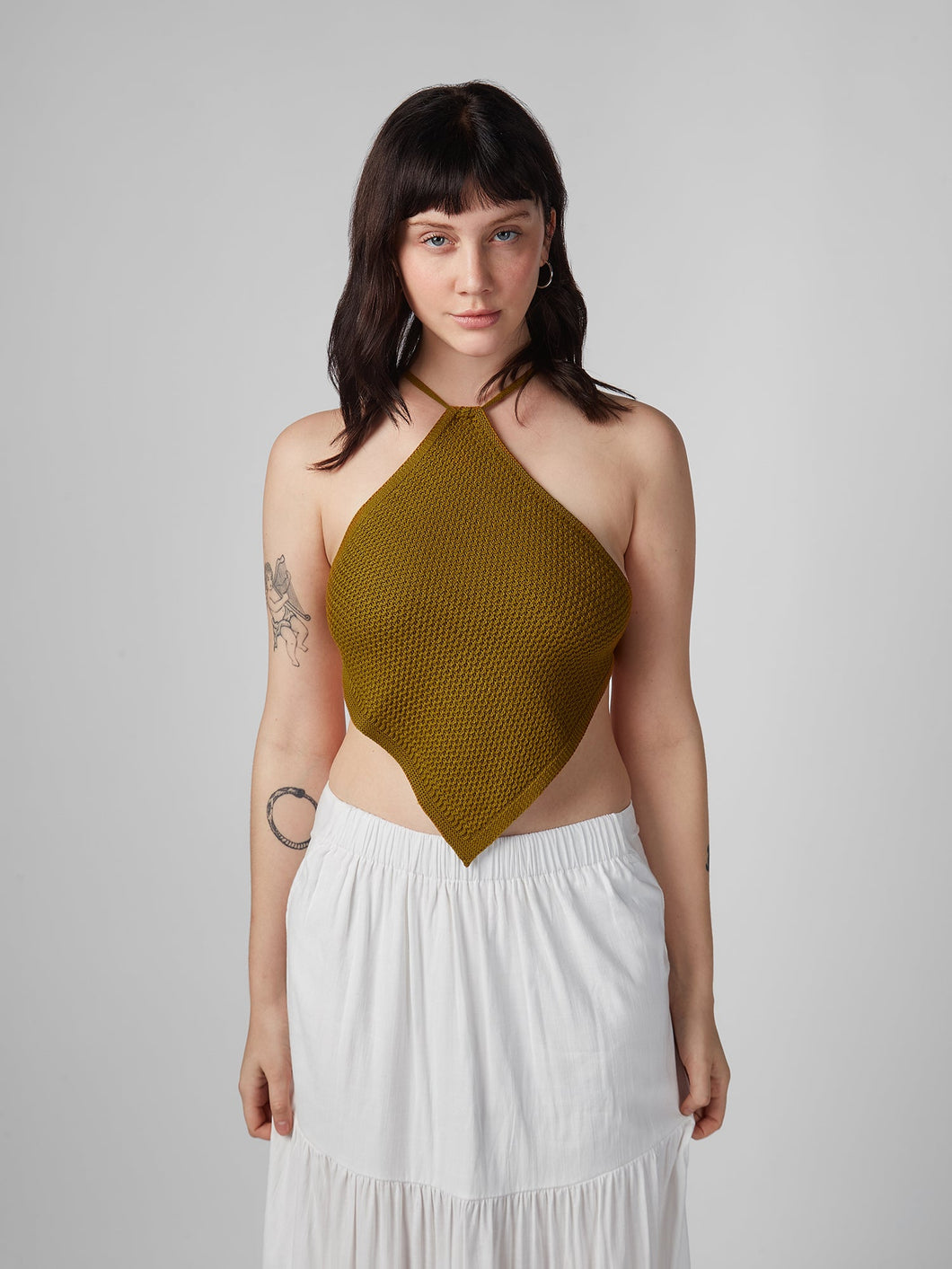 Top para Mujer DVK MODA DIAMOND KNIT TOP MOS
