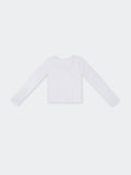 Top Manga Larga para Mujer DVK SOUR TOP LS DV-TO-00063 WHT