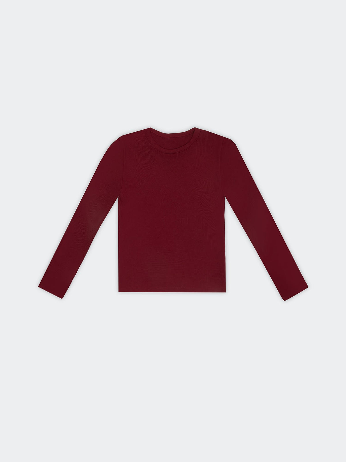 Top Manga Larga para Mujer DVK WAFFLE TOP LS DV-TO-00064 BUR