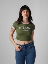 Cargar imagen en el visor de la galería, Polo para Mujer DVK BABY TEE MILAN BABY TEE VRD
