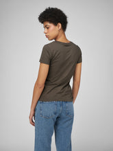 Cargar imagen en el visor de la galería, Polo para Mujer DVK BASIC REGULAR TEE GRY
