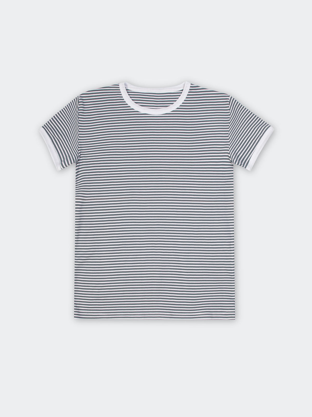 Polo para Mujer DVK RINGER STRIPED REGULAR TEE DV-TS-00067 GRY