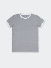Cargar imagen en el visor de la galería, Polo para Mujer DVK RINGER STRIPED REGULAR TEE DV-TS-00067 GRY
