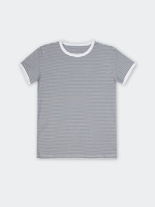 Polo para Mujer DVK RINGER STRIPED REGULAR TEE DV-TS-00067 GRY