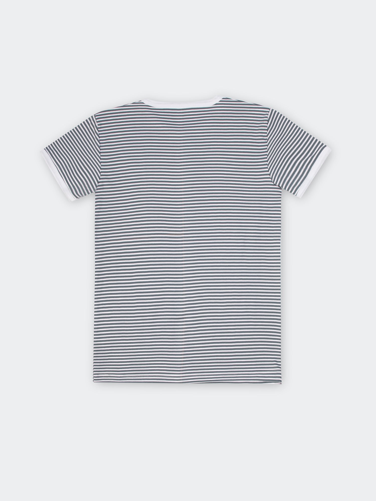 Polo para Mujer DVK RINGER STRIPED REGULAR TEE DV-TS-00067 GRY