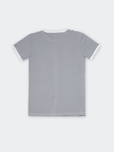 Polo para Mujer DVK RINGER STRIPED REGULAR TEE DV-TS-00067 GRY