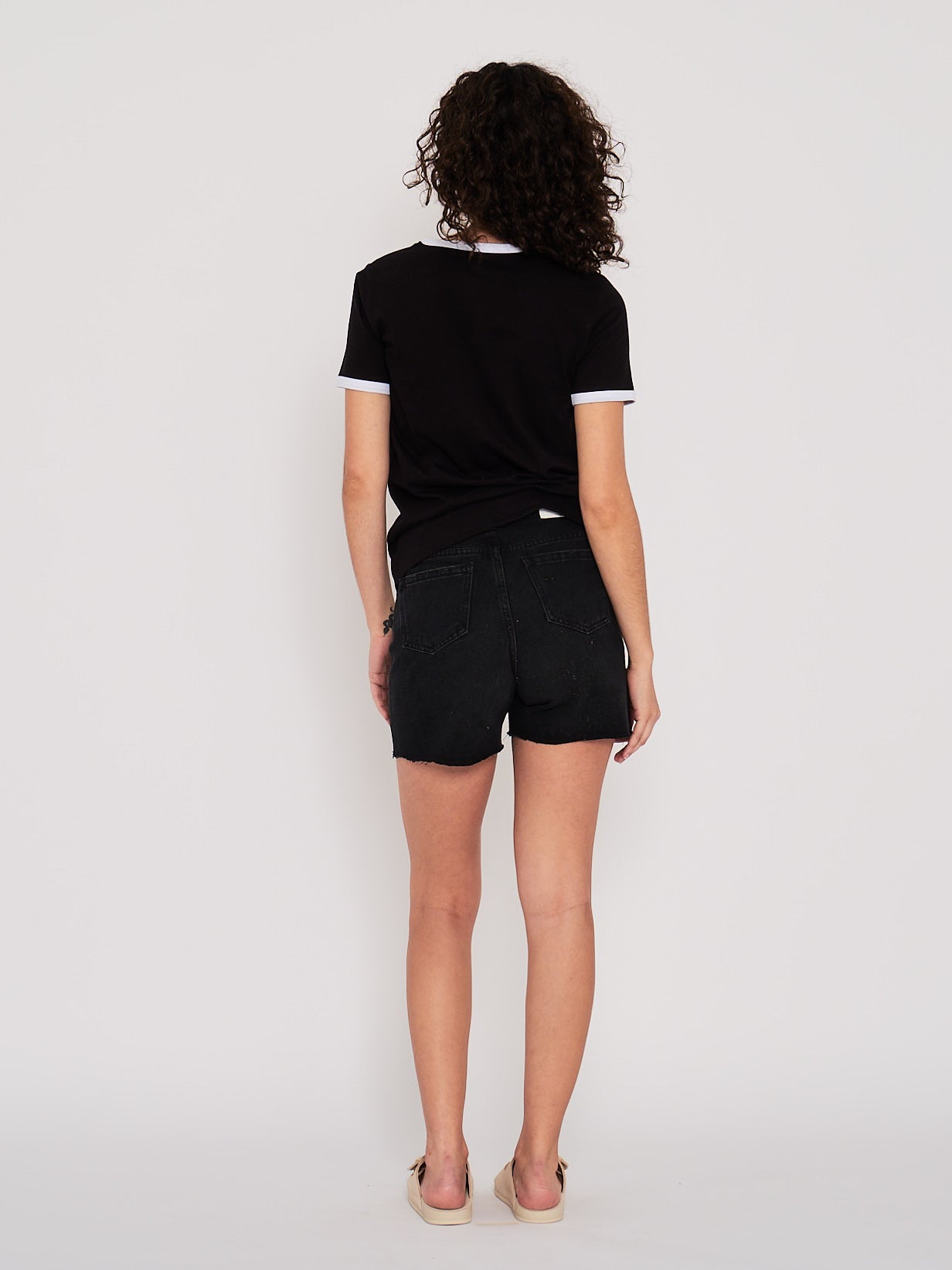 Polo para Mujer DVK LIMITED EDITION REGULAR TEE NGR