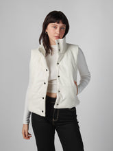 Cargar imagen en el visor de la galería, Chaleco para Mujer DVK PUFFER VALLEY GIRL VEST BEI
