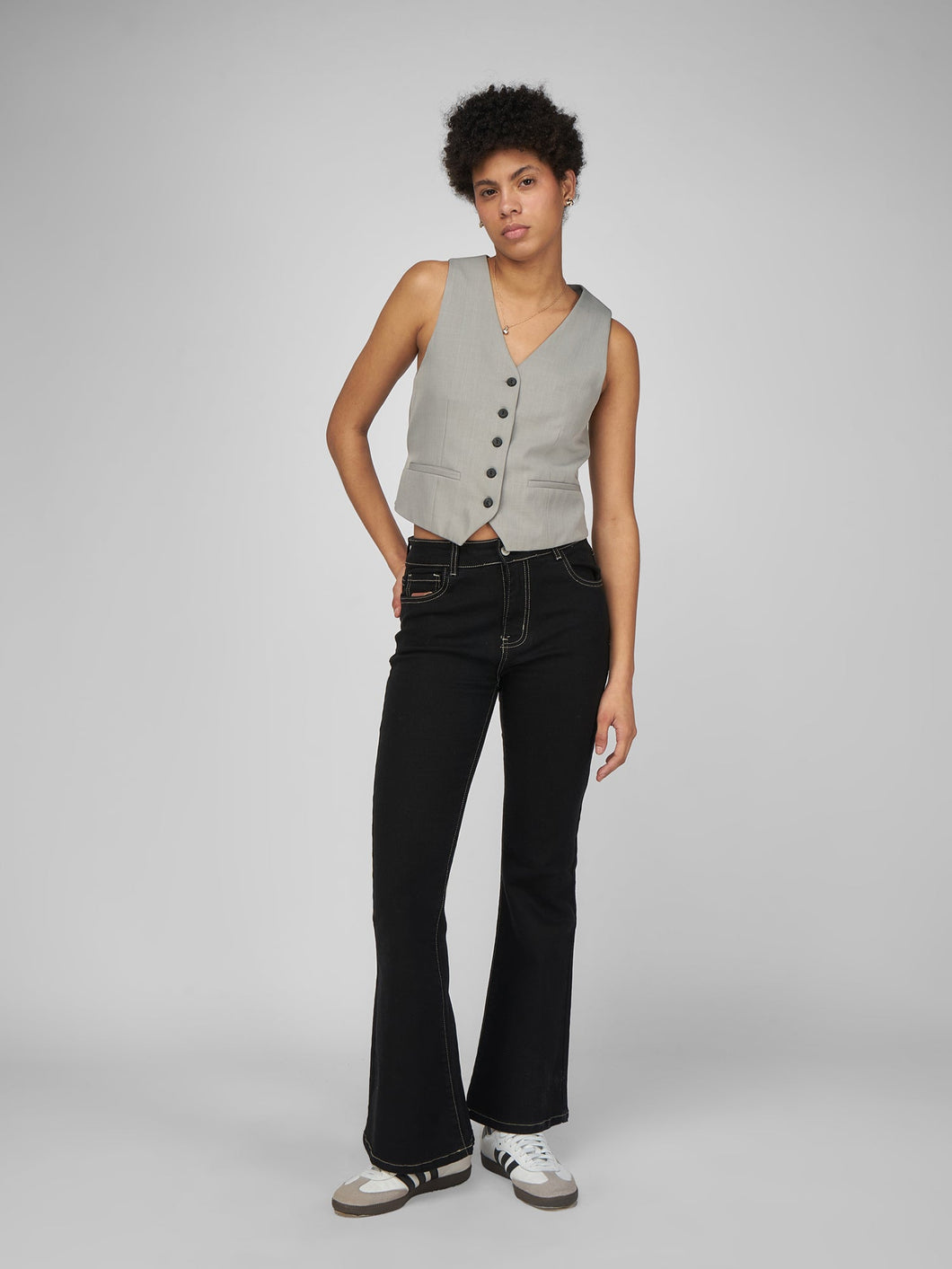 Chaleco para Mujer DVK LEGALLY VEST GRY