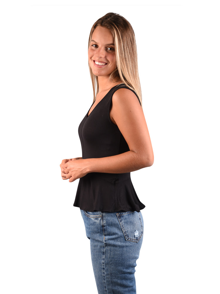 Polo para Mujer DVK T-SHIRT SILVETTE NEGRO