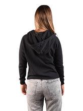 Cargar imagen en el visor de la galería, Polera para Mujer DVK FLEECE SANDRA NEGRO
