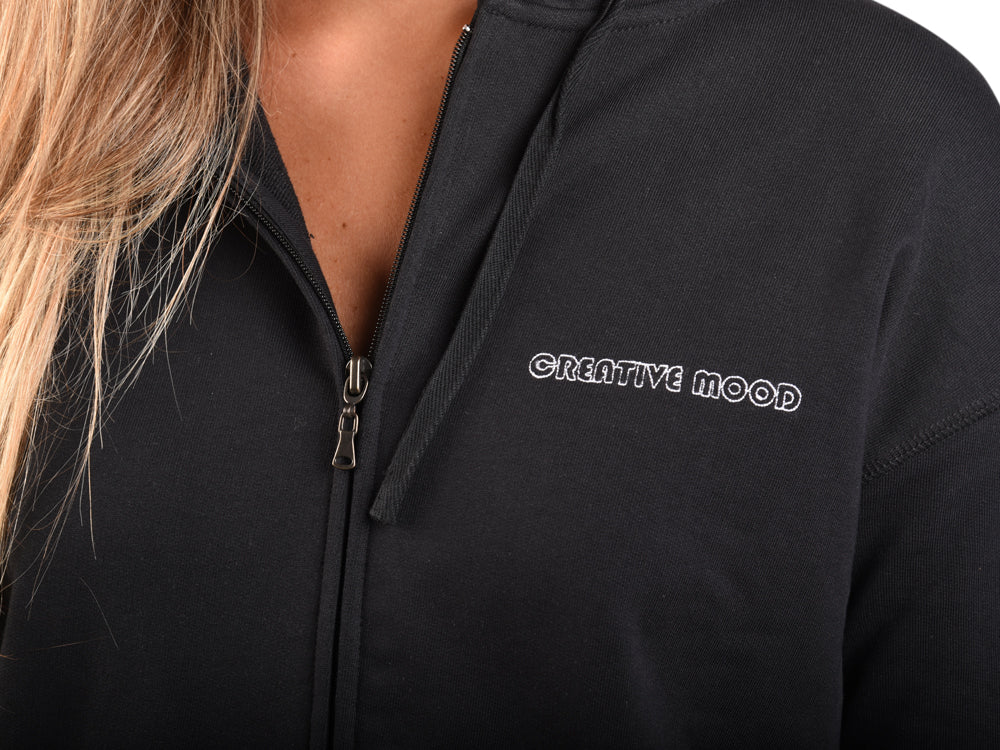 Polera para Mujer DVK FLEECE SANDRA NEGRO