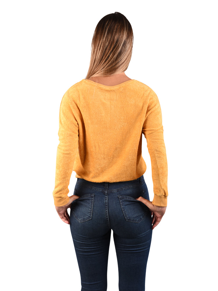 Polera para Mujer DVK SIN ZIP VERA MOSTAZA