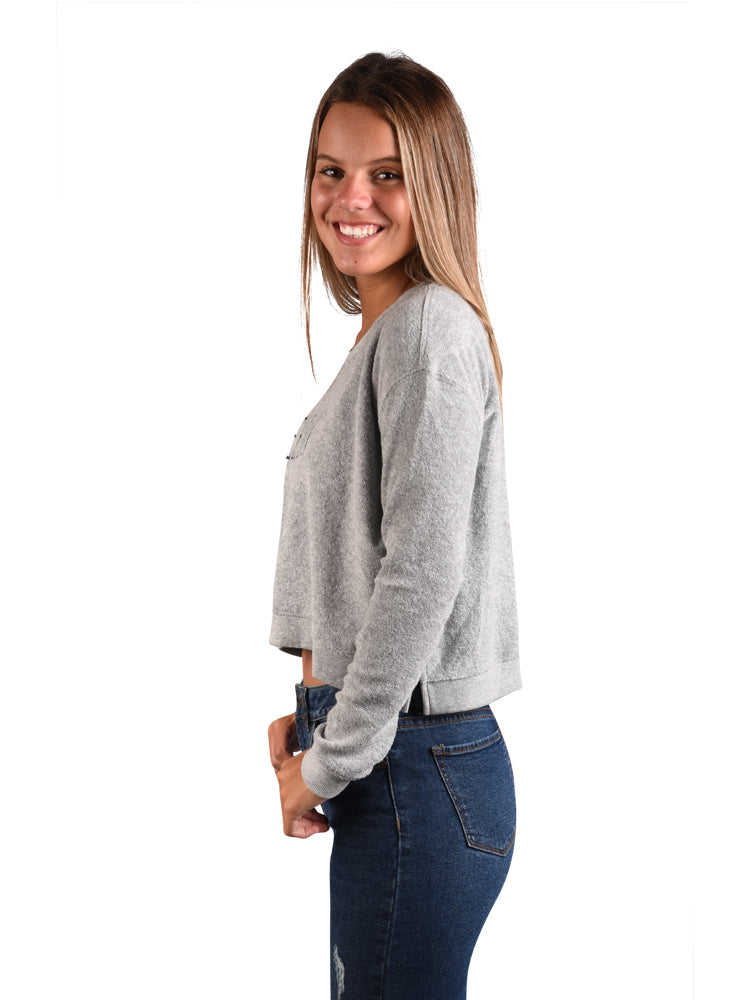 Polera para Mujer DVK SIN ZIP COSCO GRIS