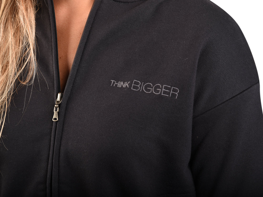 Polera para Mujer DVK FLEECE SABA NEGRO