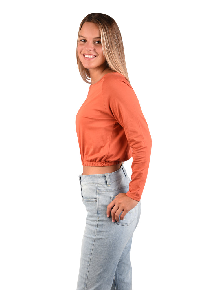 Polo para Mujer DVK T-SHIRT LS MARIATE OCRE