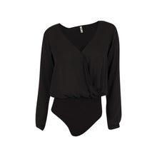 Cargar imagen en el visor de la galería, Polo para Mujer DVK T-SHIRT LS SUSANA NEGRO
