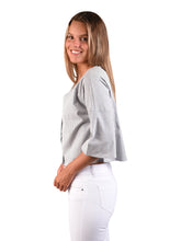 Cargar imagen en el visor de la galería, Top para Mujer DVK TOP CAMPANA AZUL
