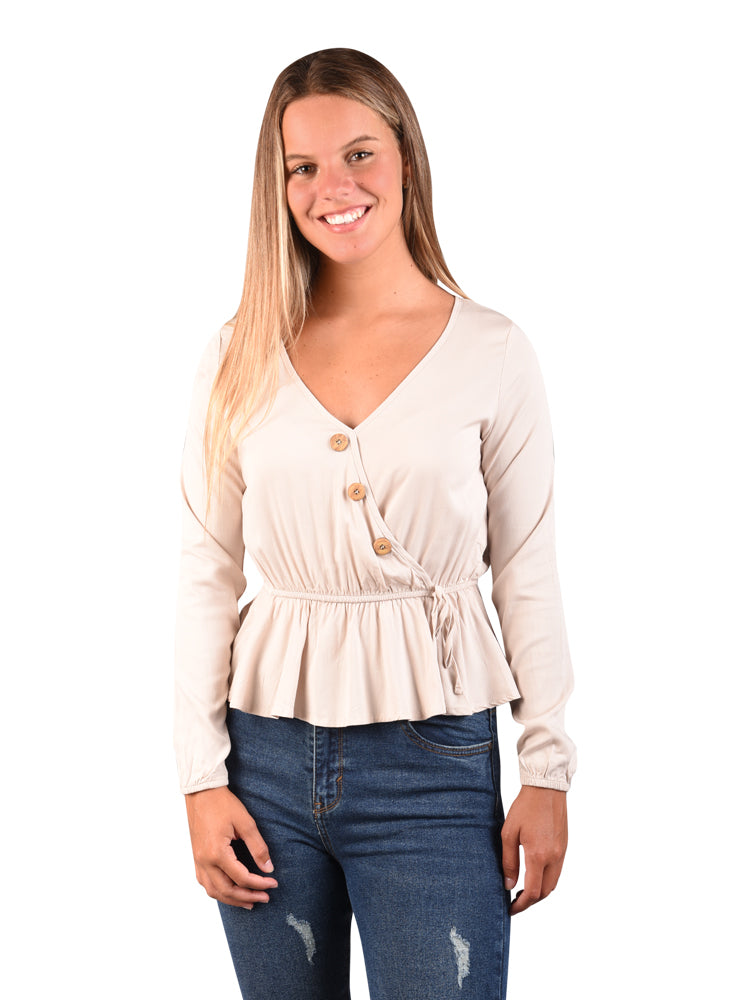 Top para Mujer DVK TOP BETSY HUESO