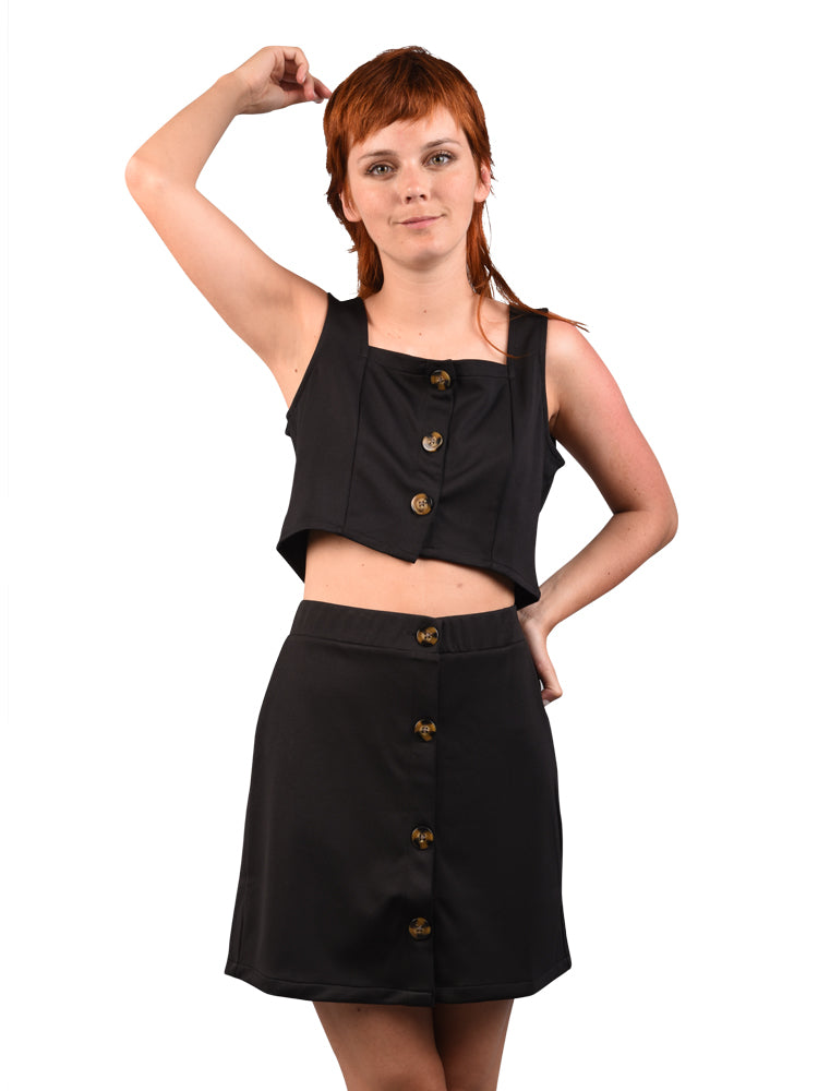 Conjunto para Mujer DVK SHORT CHIME NEGRO
