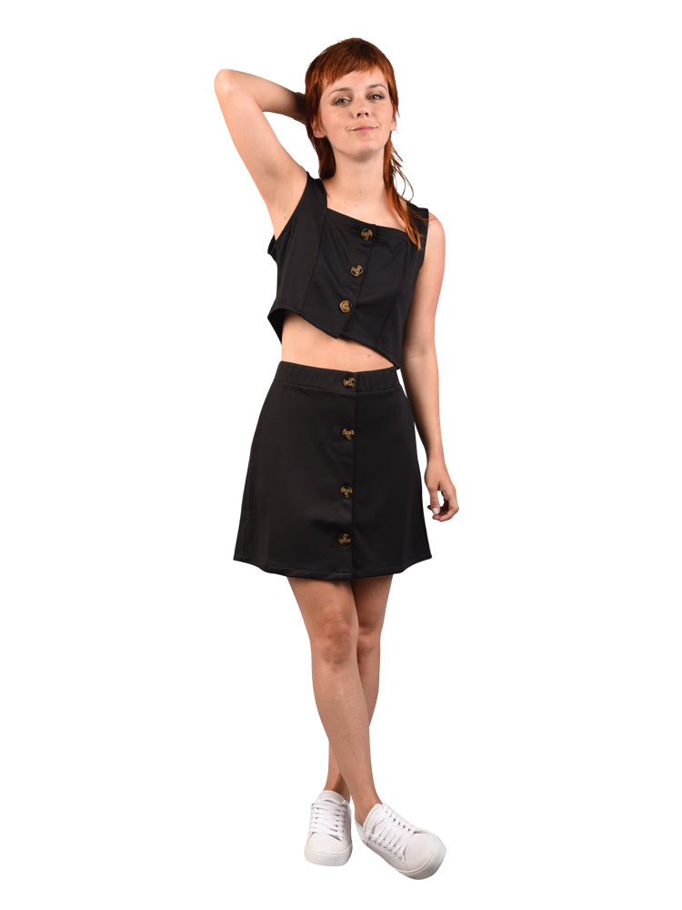 Conjunto para Mujer DVK SHORT CHIME NEGRO