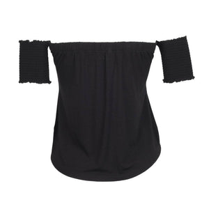 Top para Mujer DVK MANGA CORTA LAUREL NEGRO